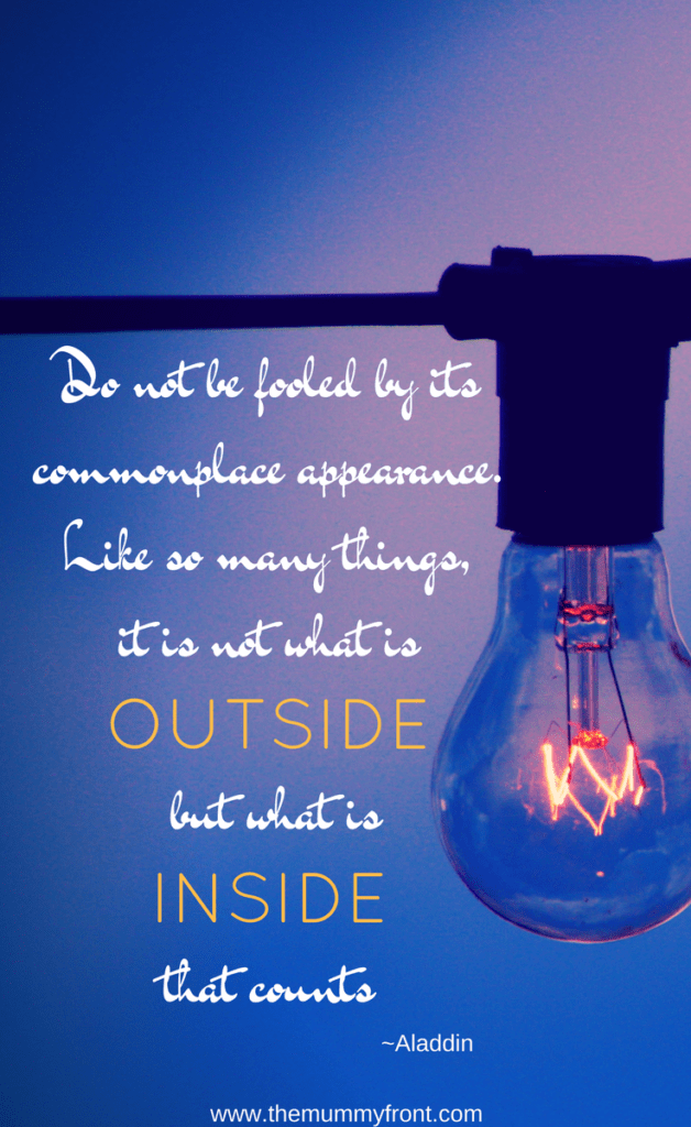 Beautifully Inspiring Disney Quotes | The Mummy Front