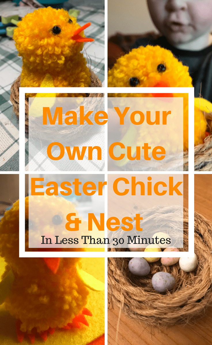 Make Your Own Cute Easter Chick & Nest | Simple Craft Ideas | Kids Activities