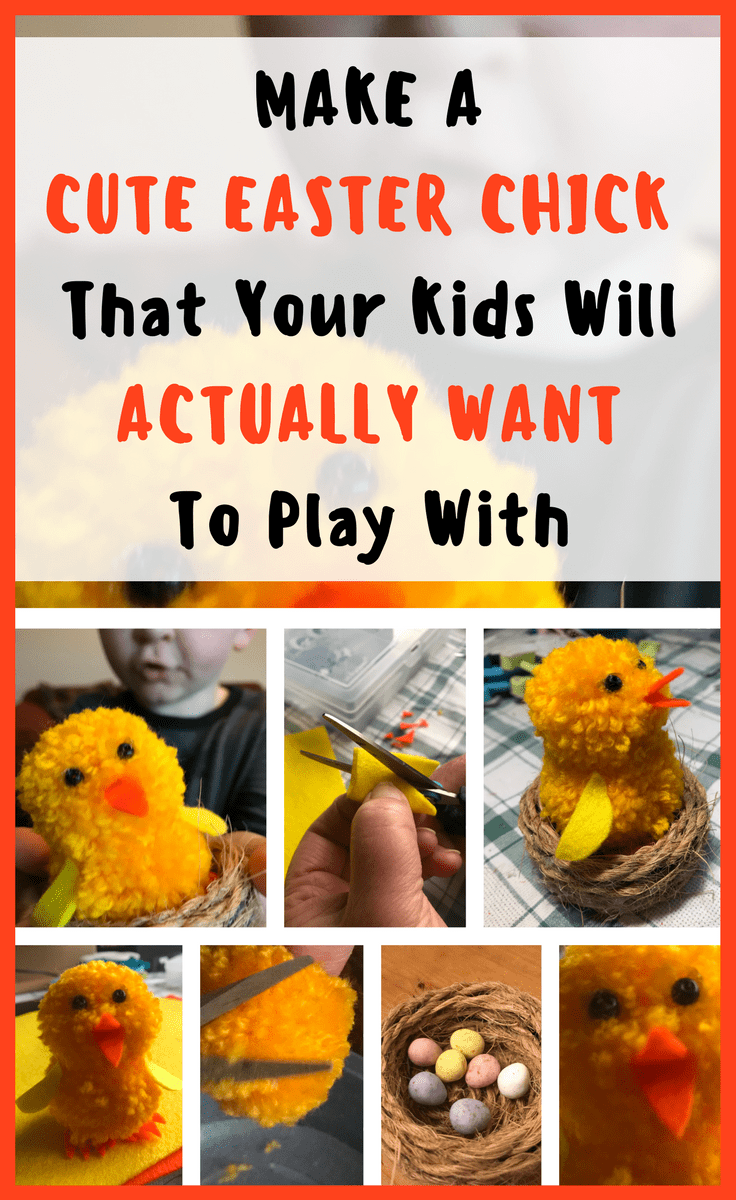 Make A Cute Easter Chick Your KIds Will Love To Play With | Easy Craft Ideas