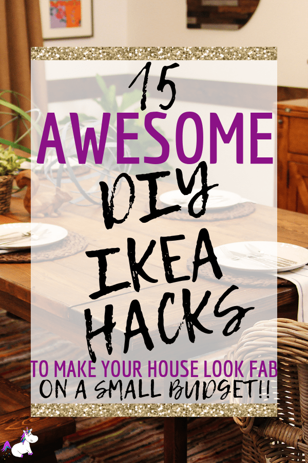 15 Awesome DIY Ikea Hacks To Make Your House Look Incredible On A Tiny Budget #ikeahacks #ikeahomedecor #homedecordiy #diyhomedecor #themummyfront #homedecoronabudget Via: https://themummyfront.com 