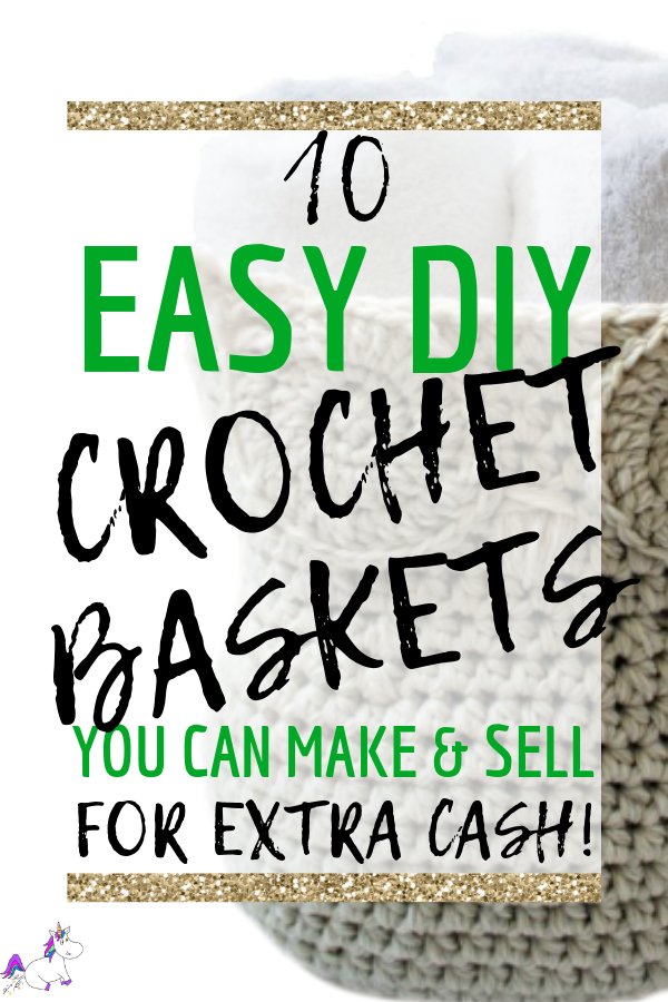 10 Easy DIY Crochet Baskets You Can Make And Sell For Extra Cash | hot crafts to sell | Crochet basket patterns | crafts to make and sell | Diy crafts | Creative DIY projects | Via: https://themummyfront.com #themummyfront #craftstomakeandsell #thingstoselletsy #etsycrafts #crochetpatterns #crochetbaskets 