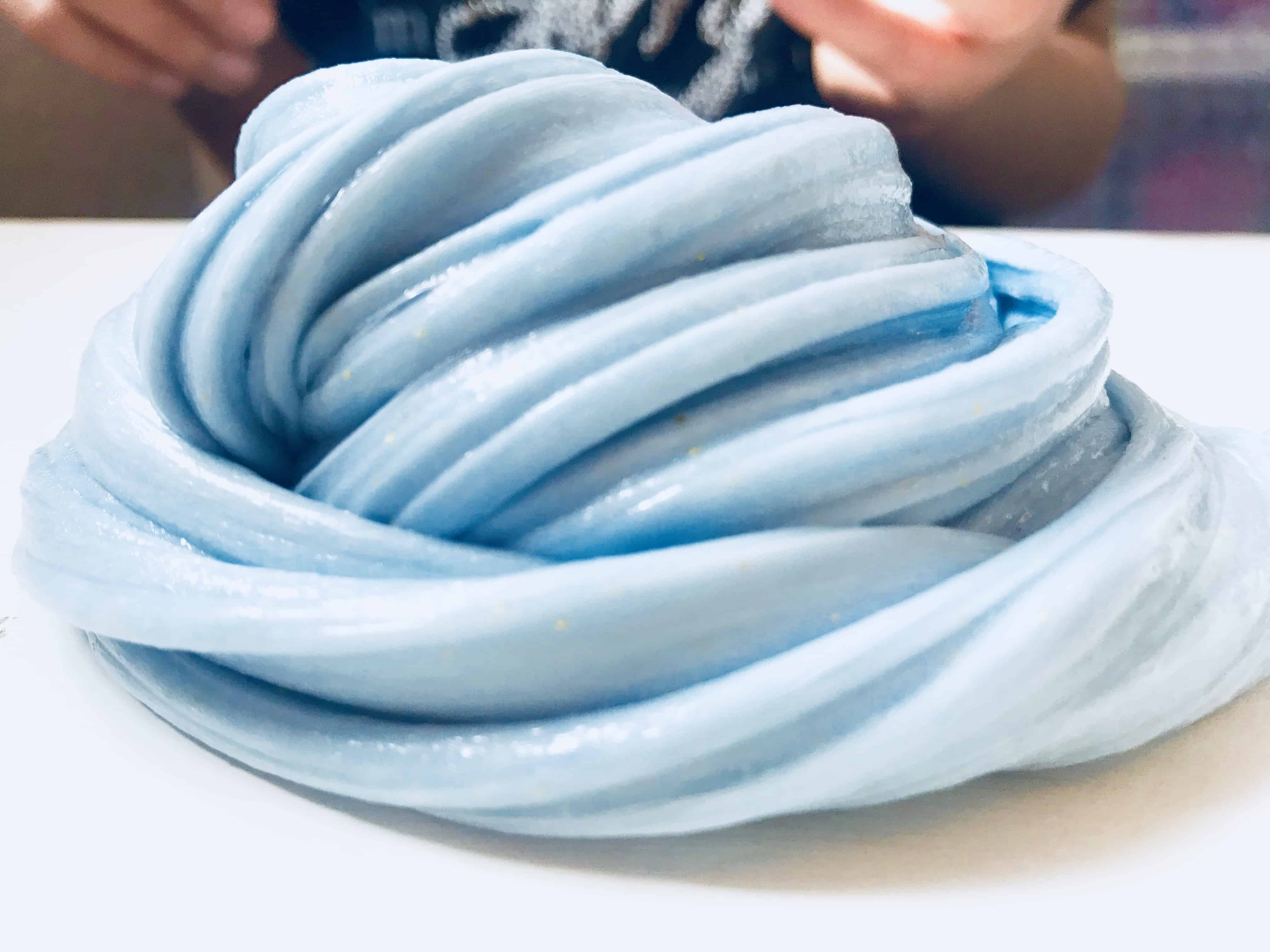 Make Blue Fluffy Slime with this Fool-Proof Recipe! • The Simple Parent