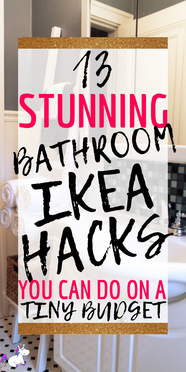 13 Stunning Ikea Bathroom Hacks You Need To Try Right Now | Home decor | IKEA HACKS | DIY Home decor | via: https://themummyfront.com | Home Decor On A Budget #ikeahacks #ikeahack #homedecoronabudget #homedecor #themummyfront.com #homedecorideas #diy #diyprojects #diyhomedecor #bathroomdecorideas