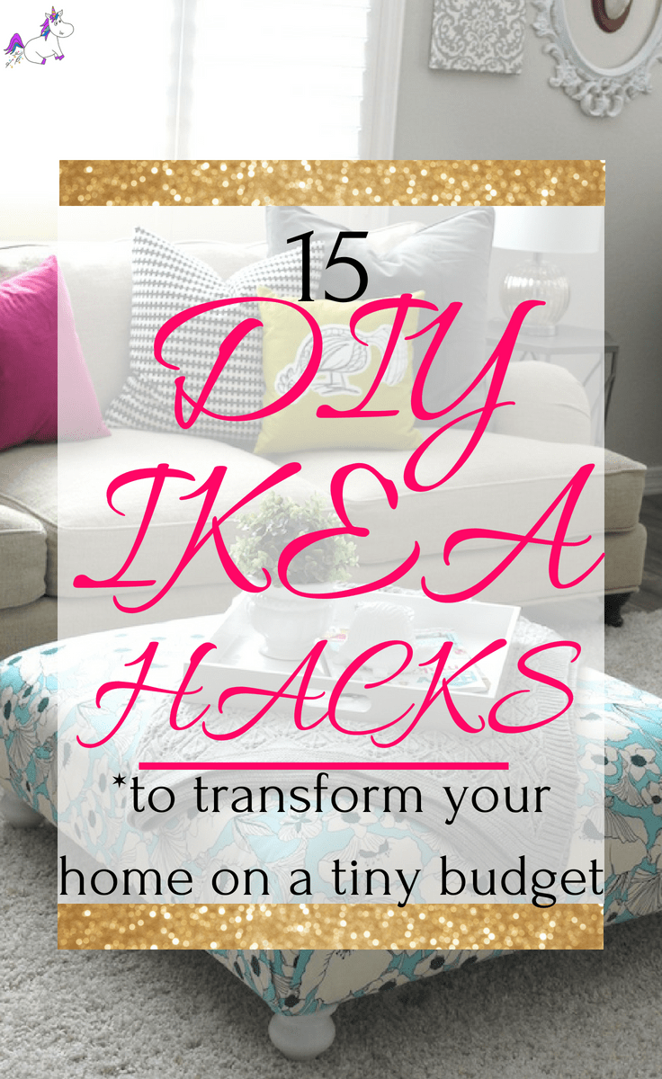 15 DIY Hacks From IKEA That You Can Do On A Tiny Budget #ikea #ikeahack #ikeahacks #homedecoronabudget