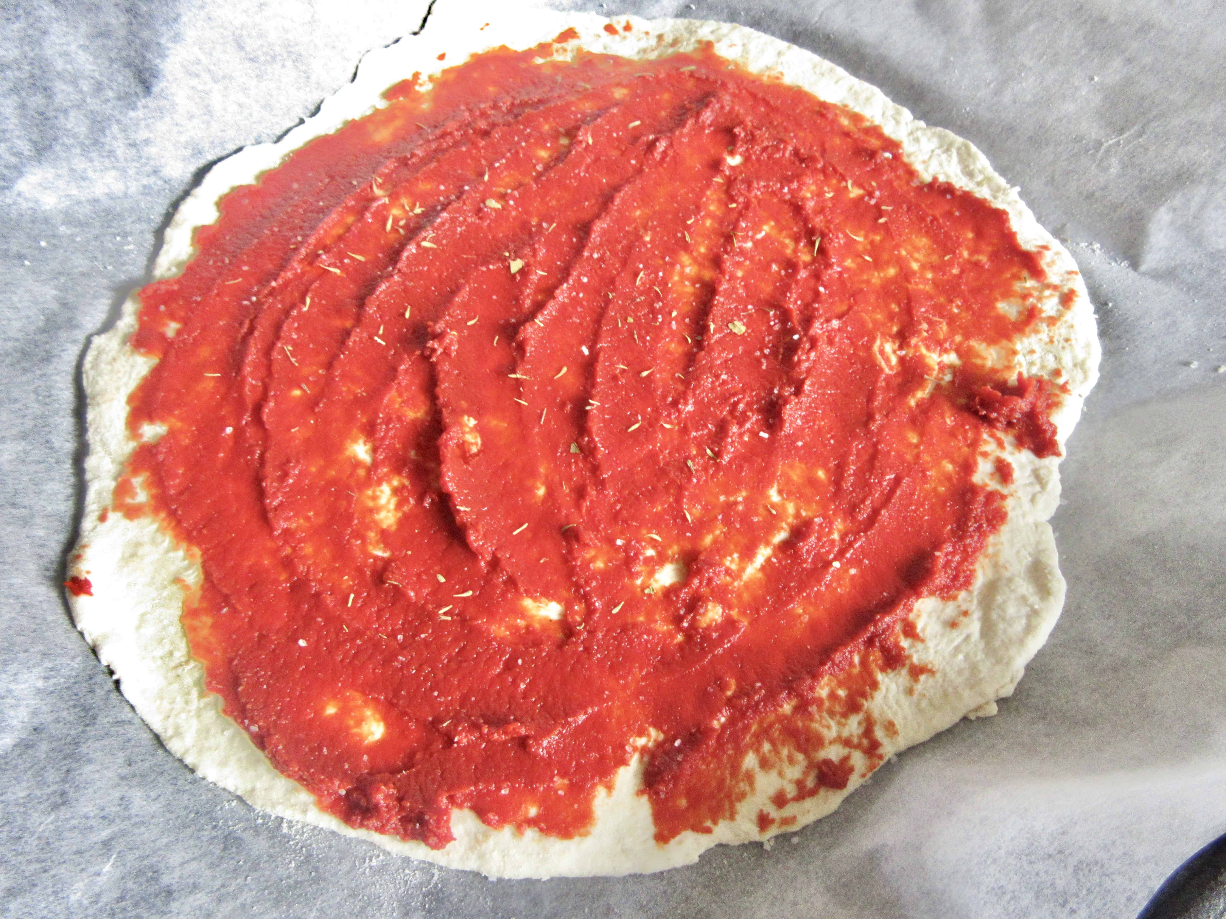 best homemade pizza dough recipe with only two ingredients #pepperonipizza #homemadepizzarecipe