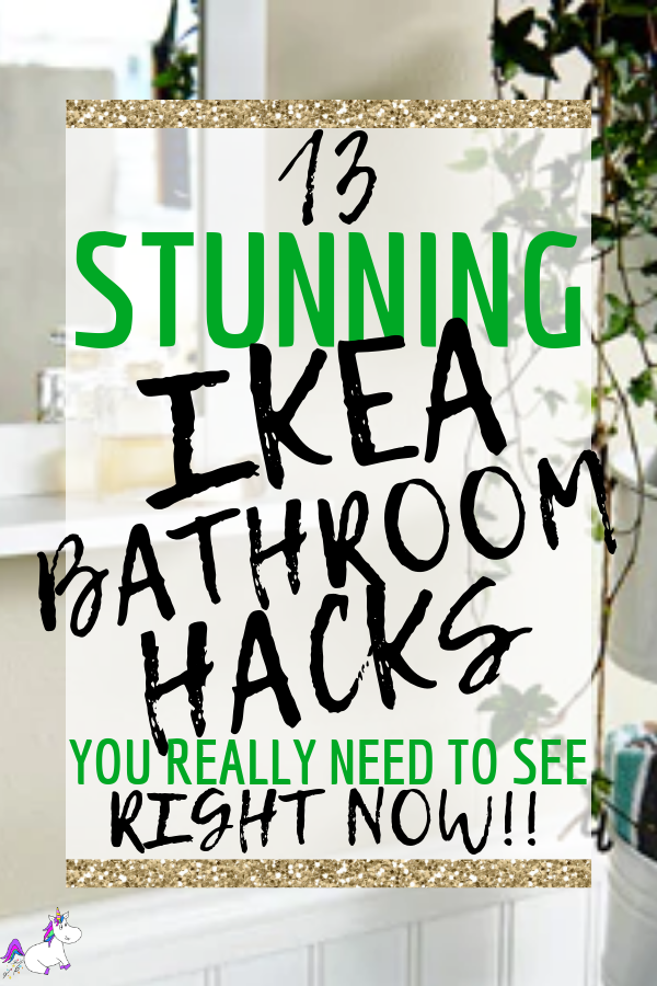 13 IKEA Hacks That Will Make Your Bathroom Look Incredible! bathroom decor | ikea hack | Ikea bathroom hacks | creative diy projects | home decor on a budget | Via: https://themummyfront.com #themummyfront #diyikeahacks #ikeahacks #bathroomdecor #creativediyprojects #homedecoronabudget