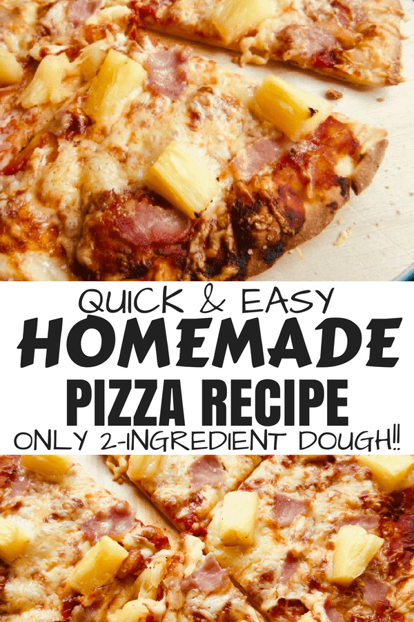 Homemade pizza recipe | With Foolproof 2 Ingredient Dough #bestpizzarecipe #homemadepizza #2ingredientpizzadough #pizzatoppings #pizzasauce