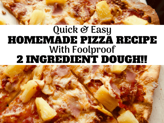 Homemade pizza recipe | Only 2 Ingredient Dough #bestpizzarecipe #homemadepizza #2ingredientpizzadough #pizzatoppings #pizzasauce
