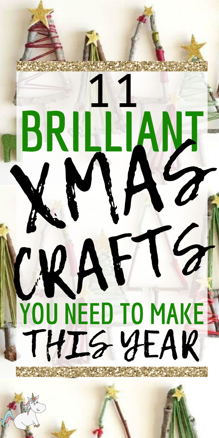 11 Brilliant Christmas Crafts You Need To Make This Year! If you love DIY Christmas projects you will love these festive crafts that will take your festive home decor to the next level! #christmas #christmascrafts #christmasdecor #xmascrafts #xmasdecorations #xmas #themummyfront