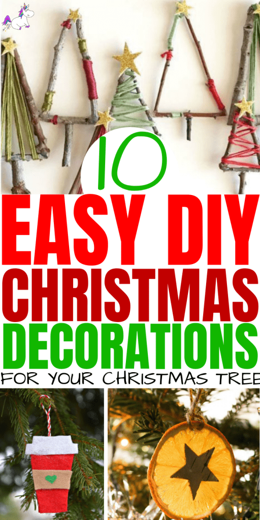 10 DIY Holiday Decorations To Make Your Christmas Tree Look Stunning 