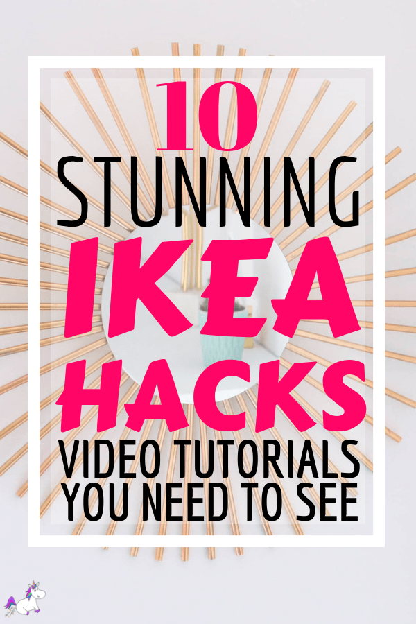 10 Money Saving Ikea Hacks That You Need To Try (With Awesome Tutorials) Ikea hack tutorials, home decor, DIY, DIY Home decor, Home Decor on a budget #ikeahacks #ikeahack #homedecor #diyhomedecor