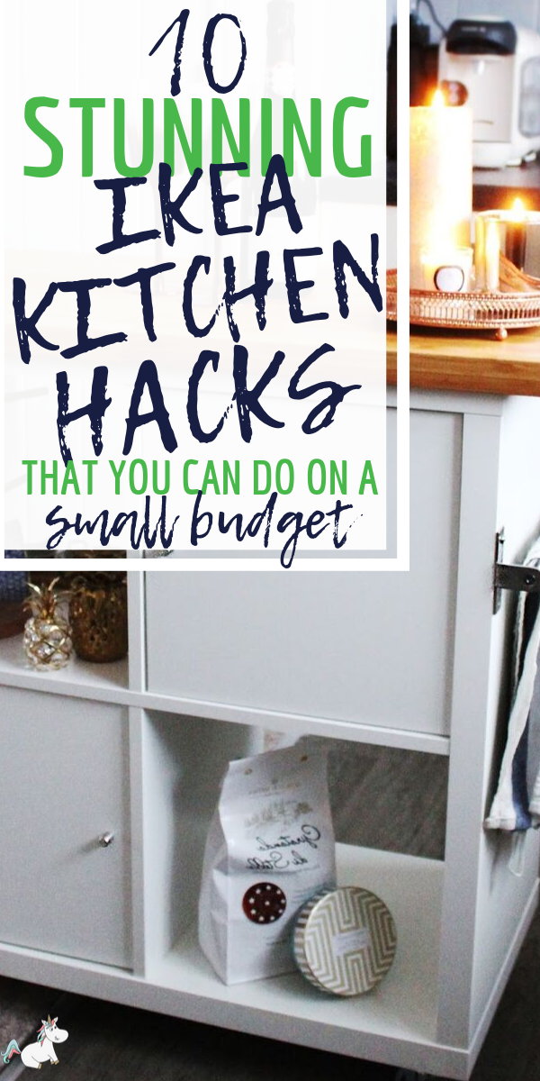 10 Stunning Ikea Kitchen Hacks That You Can Do On A Small Budget. If your kitchen decor is starting to get a little outdated, give these incredible Ikea hack ideas for your kitchen a go! Not only are they the perfect kitchen decor, they're also cheap and easy to do! Click to read.