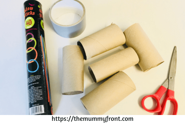 Easy Halloween Crafts ~ Cheap & Easy Spooky Glow Eyes Halloween Craft For Kids, Awesome Cheap Halloween Party Idea