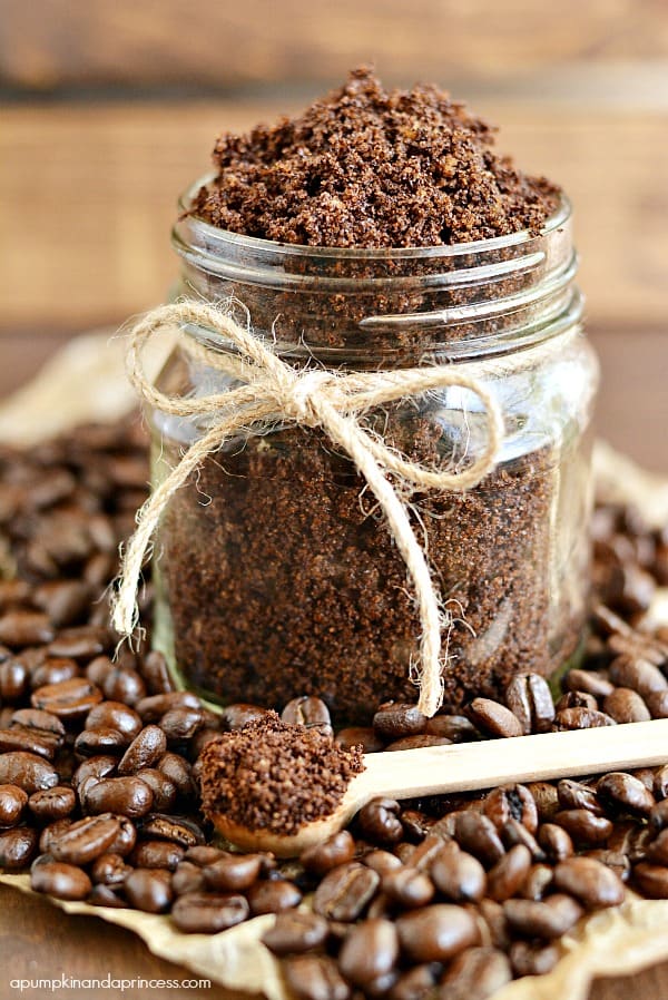 DIY coffee body scrub will make an awesome DIY Christmas gift idea