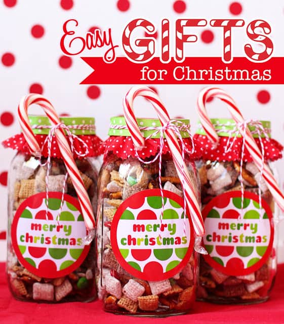 DIY Christmas Gift Jars