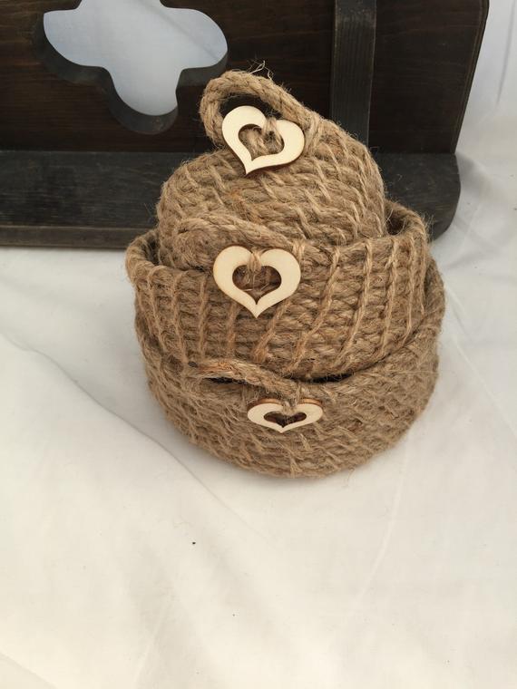 beautiful baskets like these are one of the best Valentine's day decoration ideas