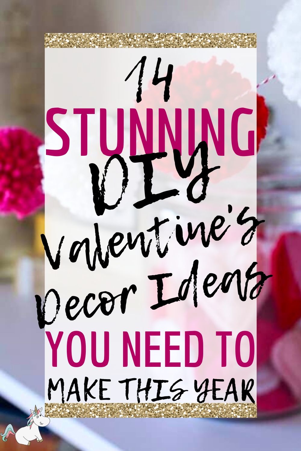 14 Stunning DIY Valentine's Day Decor Ideas You Need To Make This Year! Love is in the air and your home with these beautiful DIY Valentine's Decor ideas that you can make on a budget... click to discover #themummyfront