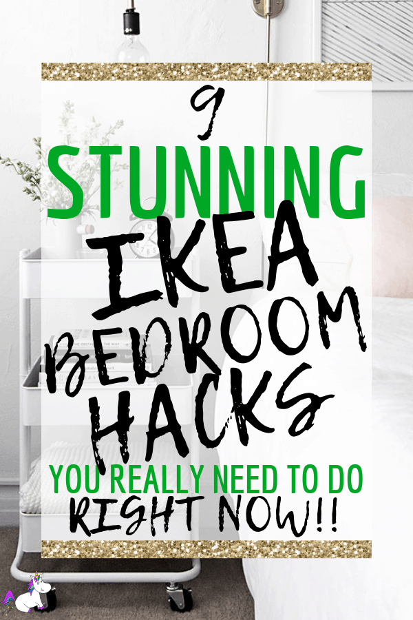 9 Stunning Ikea bedroom hacks You Need To Try Right Now | Ikea | Ikea hacks | Ikea DIY | DIY Projects | Bedroom home Decor | Via: https://themummyfront.com #themummyfront #diyhomedecor #ikehacks #ikeahack #ikeabedroomhacks #homedecoronabudget