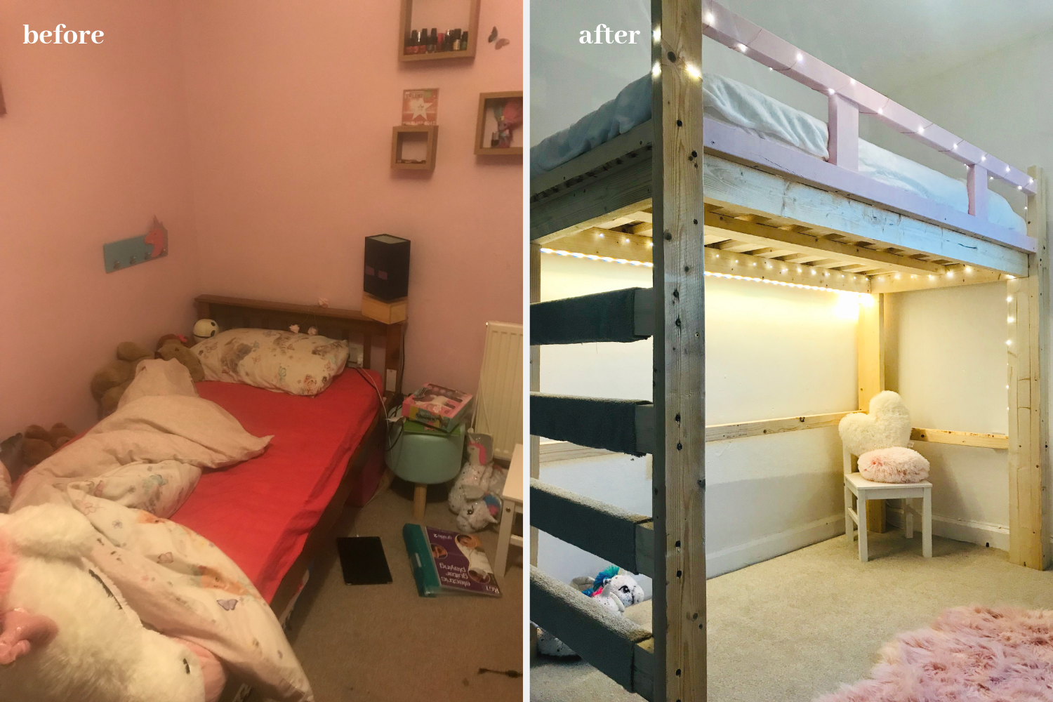 Stunning Bedroom Makeover On A Budget ~ Including ...