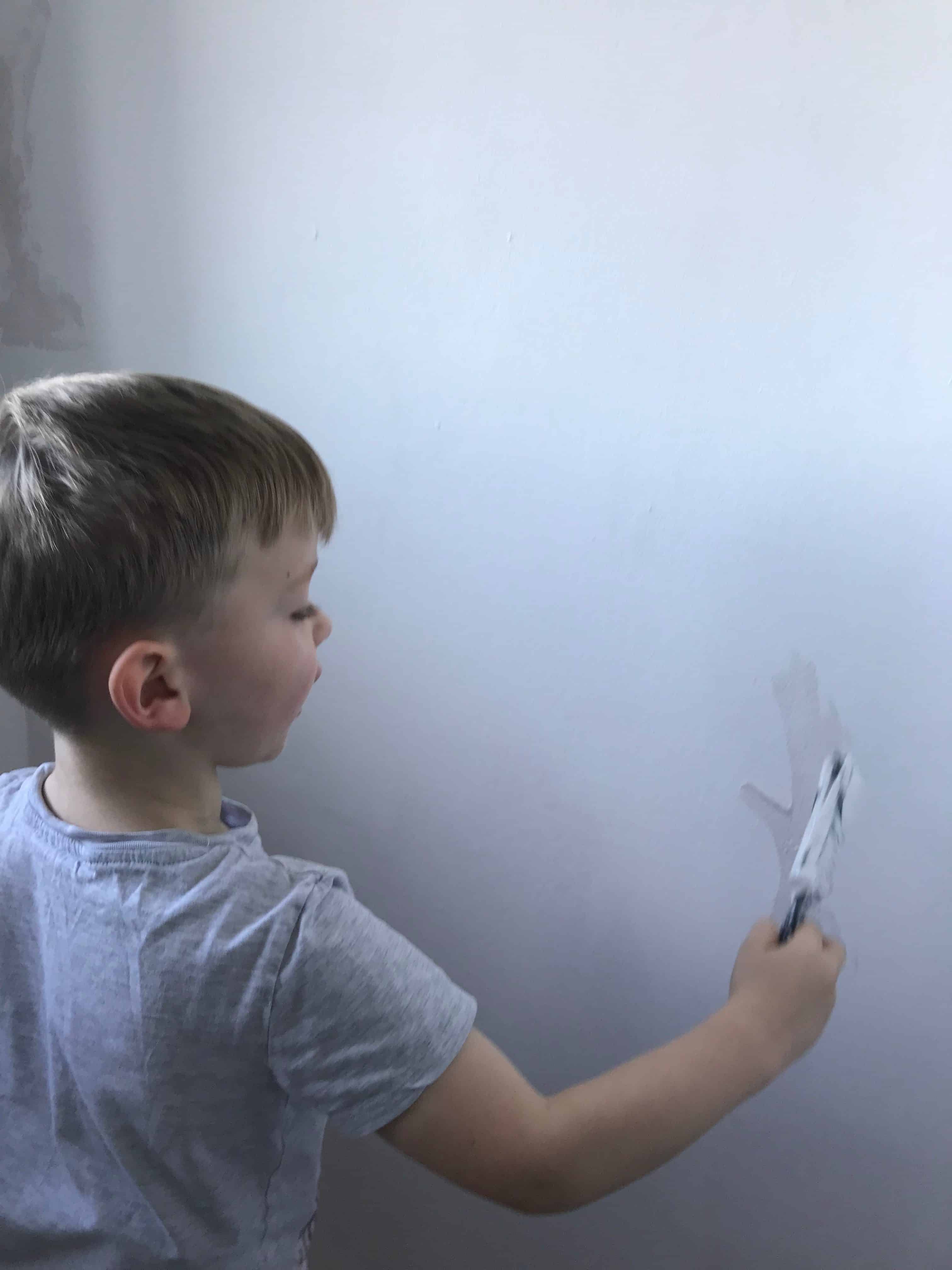 painting the walls
