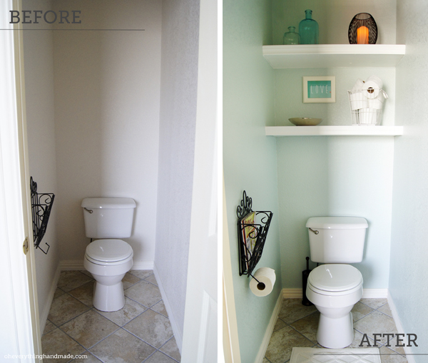 11 Small Bathroom Decor Ideas You Can Diy On A Really Small Budget The Mummy Front