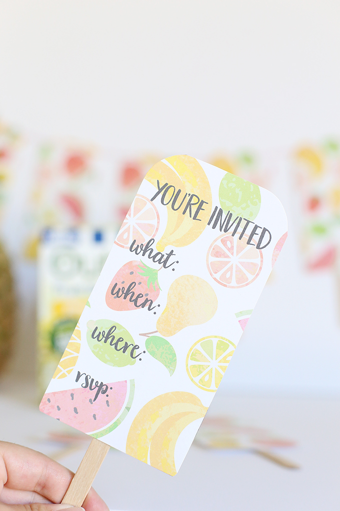 cute popsicle party invitations #summerpartyideas