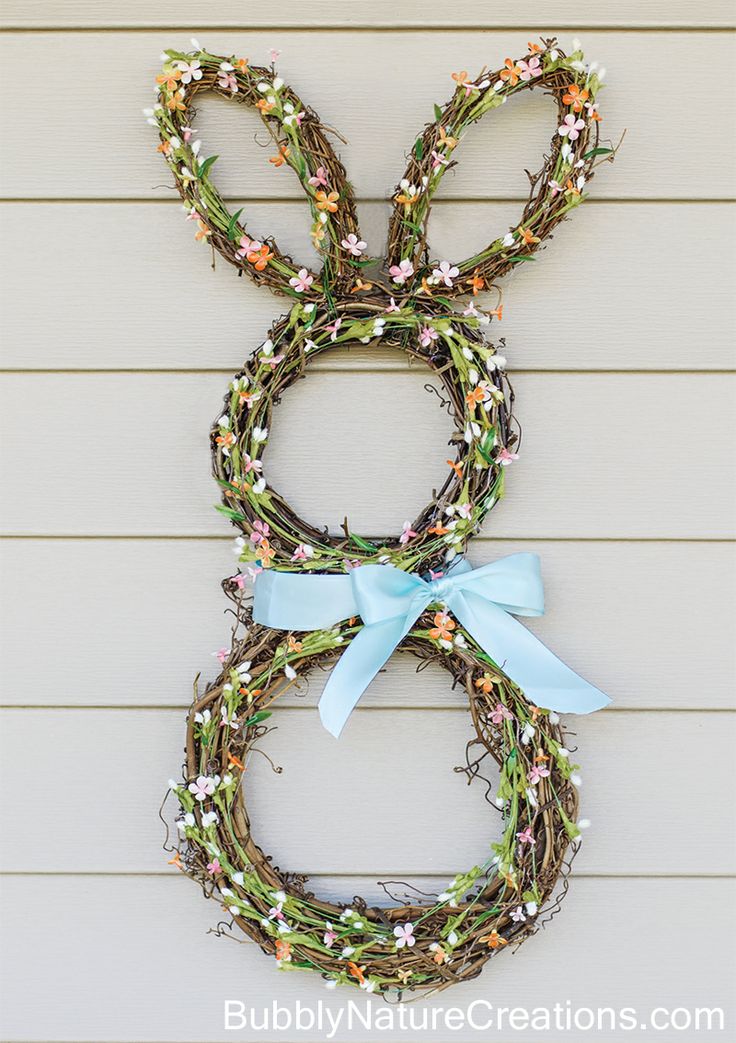 Stunning Easter Bunny Wreath