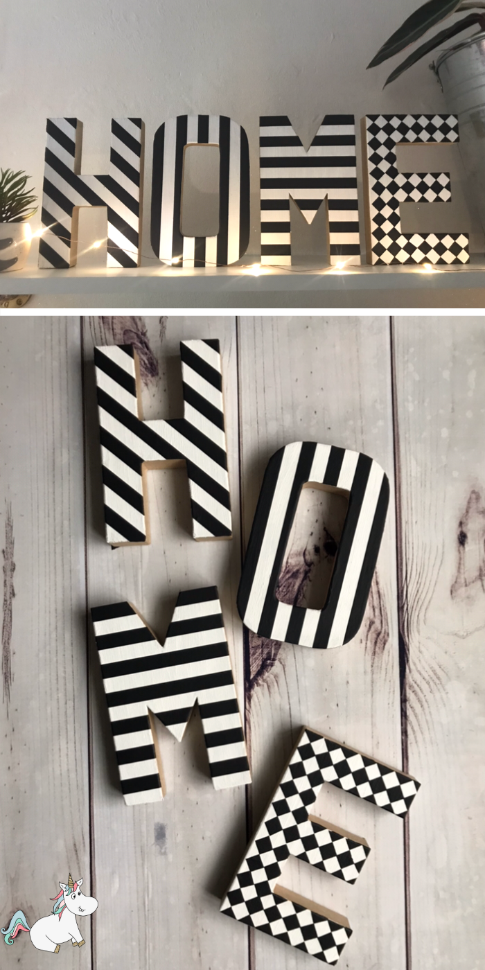 DIY Monogram Letters You Can Make on A Budget! Brilliant Anthropologie knockoff