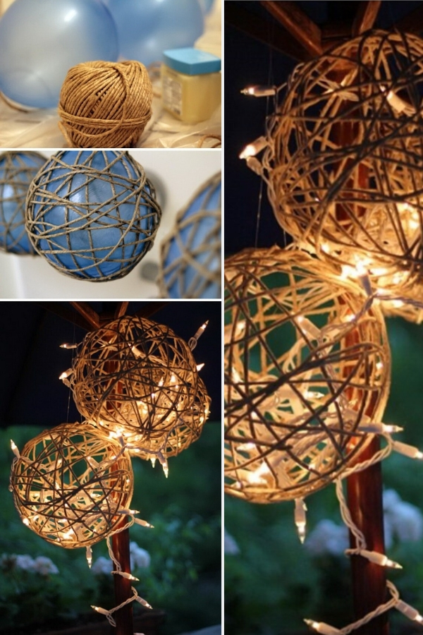 DIY Lanterns a perfect for Rustic and whimsical wedding decorations