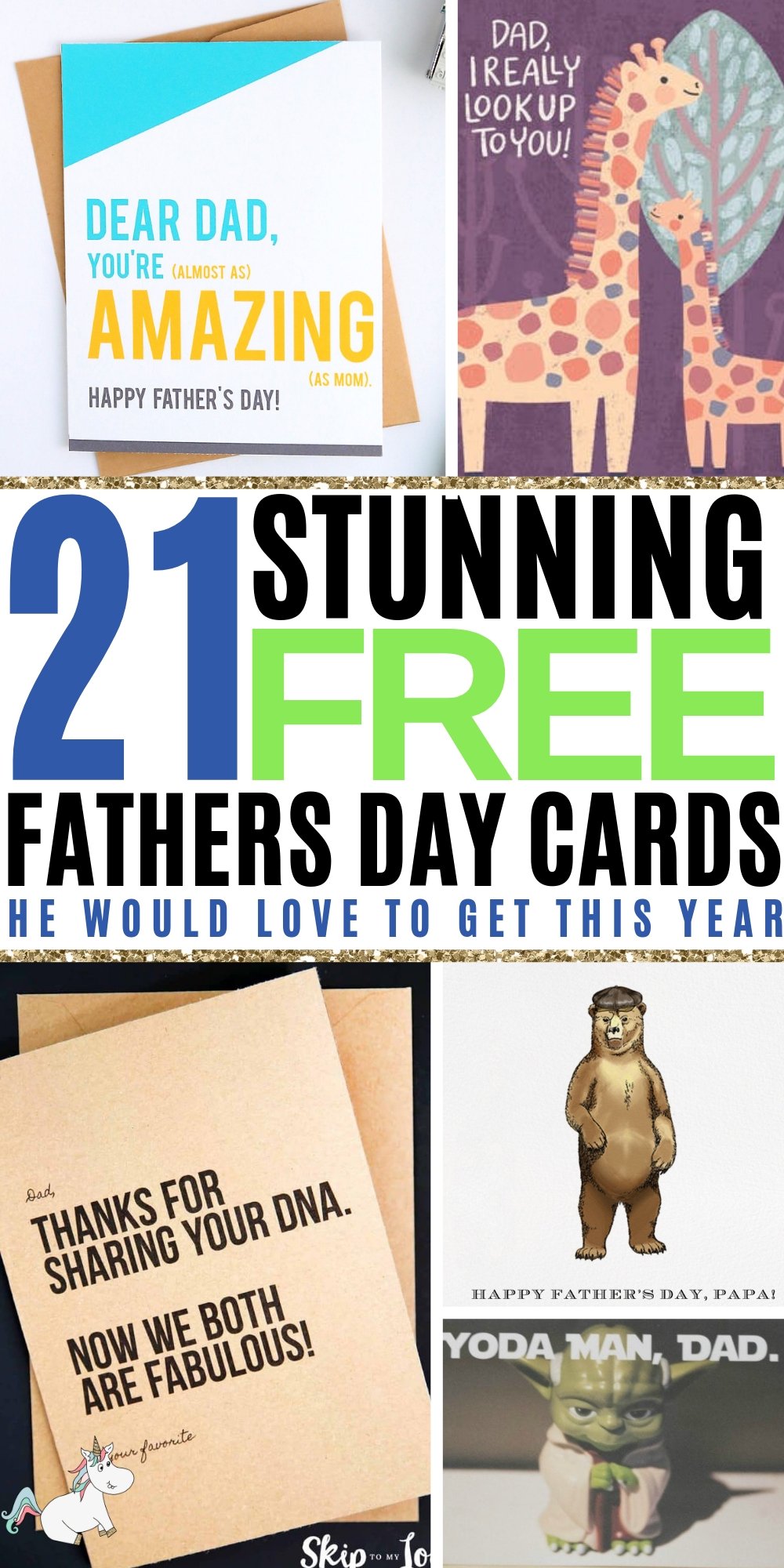 21 Best Free Printable Fathers Day Cards Dad Will Love! Give your dad one of these brilliant free DIY fathers day cards this year to let him know just how special he is to you! Click to Check them out #themummyfront