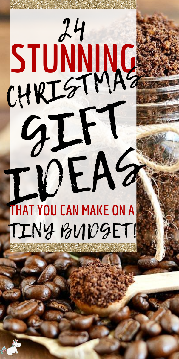 24 DIY Christmas gifts like these are the answer when you want to give meaningful gifts that you're friends & family will love without breaking the bank!