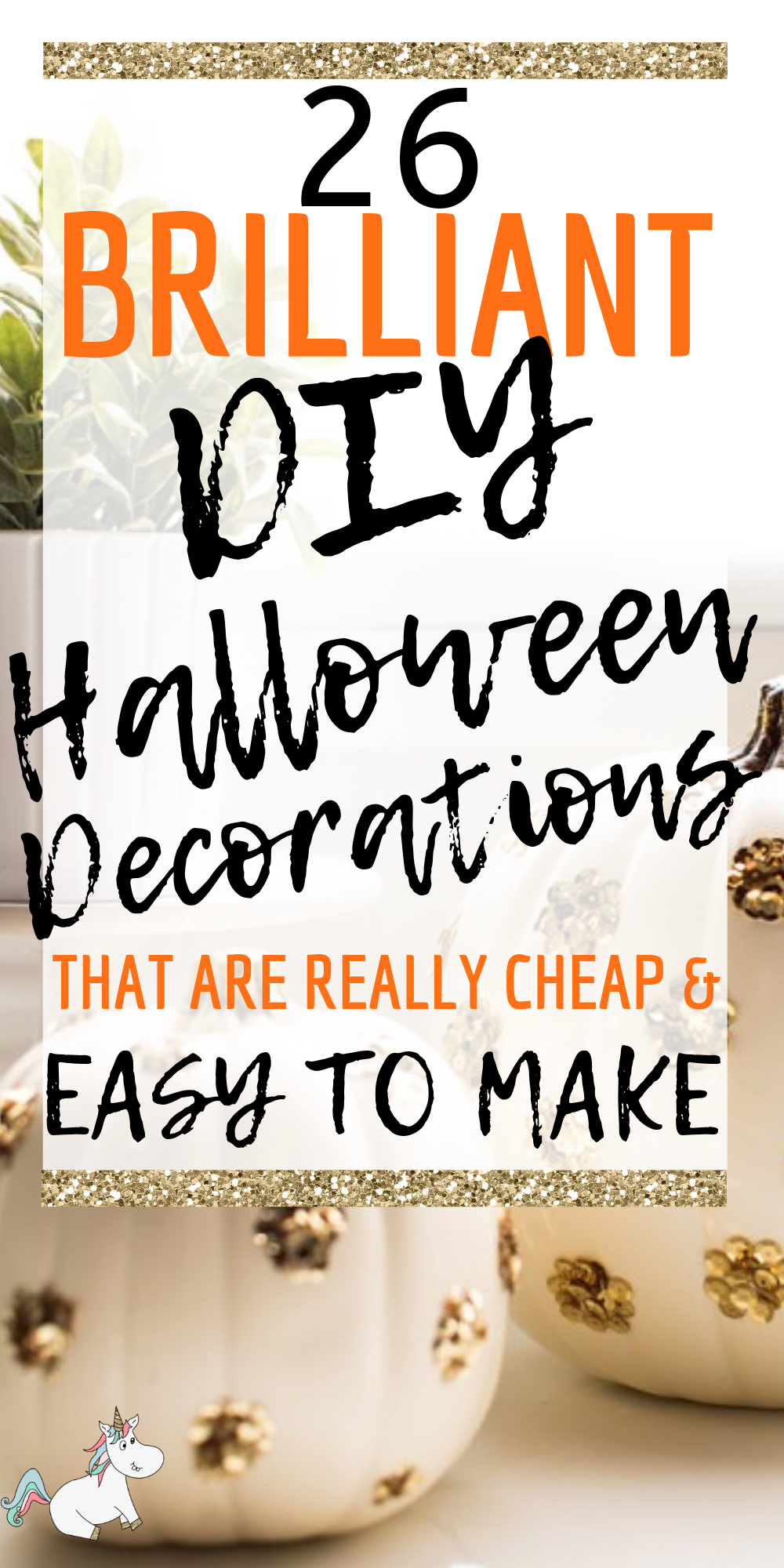 26 Brilliantly Spooky DIY Halloween Decorations That Are Cheap and Easy To Make! #themummyfront