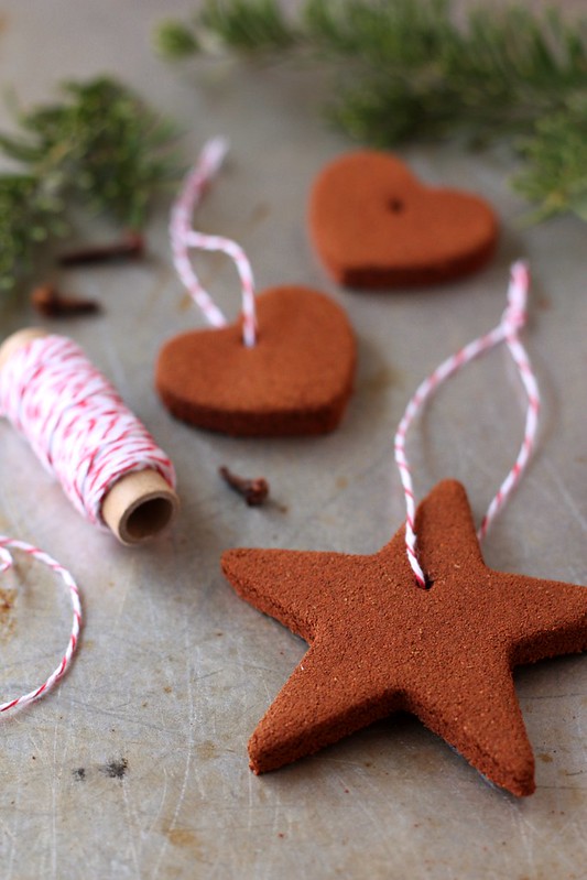 Homemade Cinnamon Ornaments