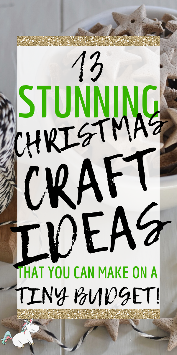 13 Stunning Christmas Ornaments You Can Make On A Budget This Year! Are you looking for some stunning Festive decorations that look better than anything you can buy at the store? Then look no further than these stunning Christmas Decorations that are all quick and easy to DIY #themummyfront