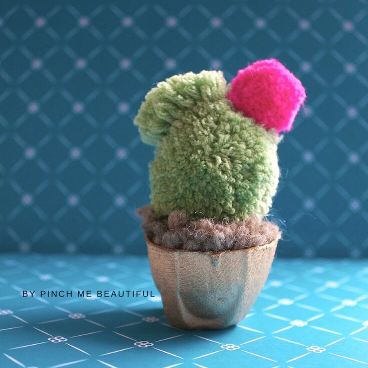 Image for Fun With Pom Poms // Lets Make A Cactus...