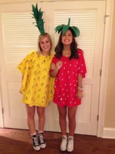 Diy Halloween Costumes For Women Don't get much easier than these fruity ones!