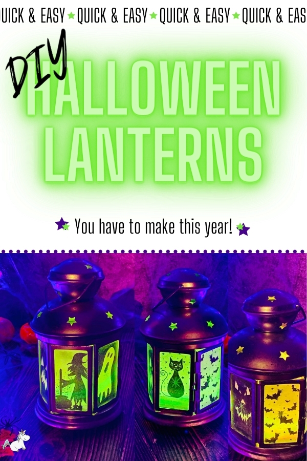 DIY Halloween Lanterns You Have To Make This Year! Looking for some easy DIY Halloween decorations? Look no further than this show-stopping Halloween DIY project!