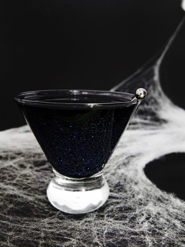 Black Magic Shimmering Cocktail