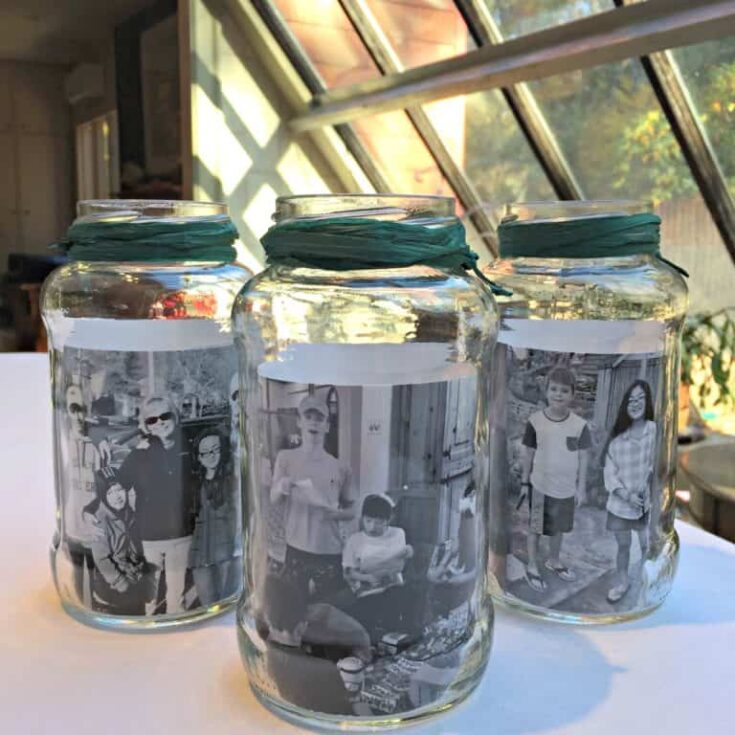Image for Mason Jar Photo Centerpieces!