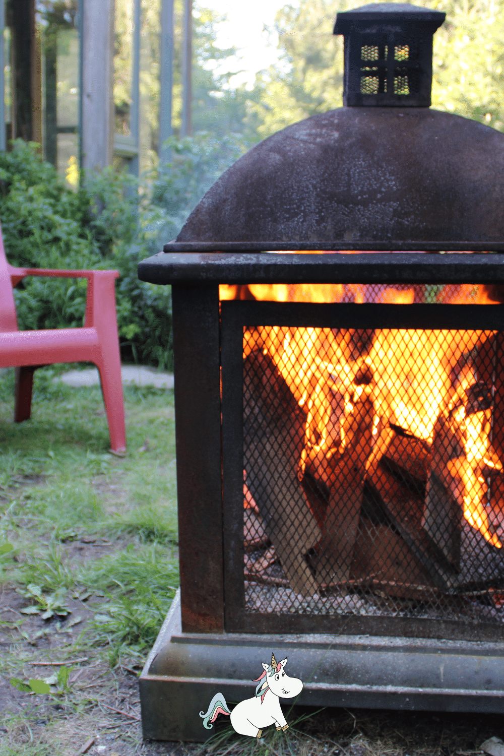 Fire pit lantern