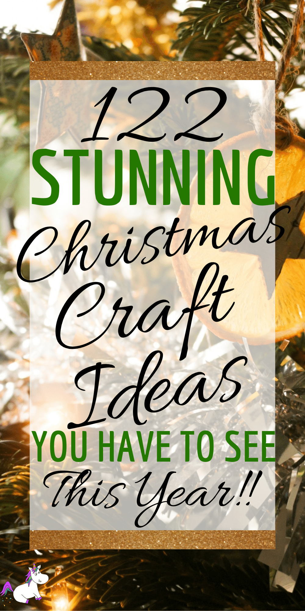 122 Christmas Crafts That are Stunningly Beautiful and easy to do! Whether you're looking for the perfect gift wrapping ideas or the best diy Christmas ornaments for your tree, this post has got you covered! You'll find Christmas wreaths, Tree decorations, handmade gift ideas and so much more. Click here to get all the inspiration #DIYchristmas #christmasdiy #diychristmasdecor #diychristmasdecorations
