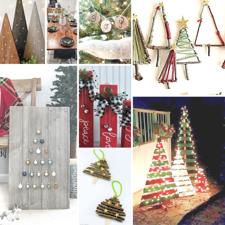 22 Stunning DIY Wood Christmas Decorations Anyone Can Do!
