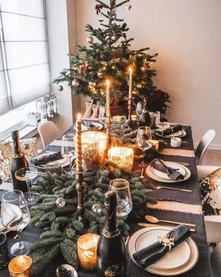 35 Stunning Tabletop Christmas Decor Ideas You Need To See! - The Mummy ...
