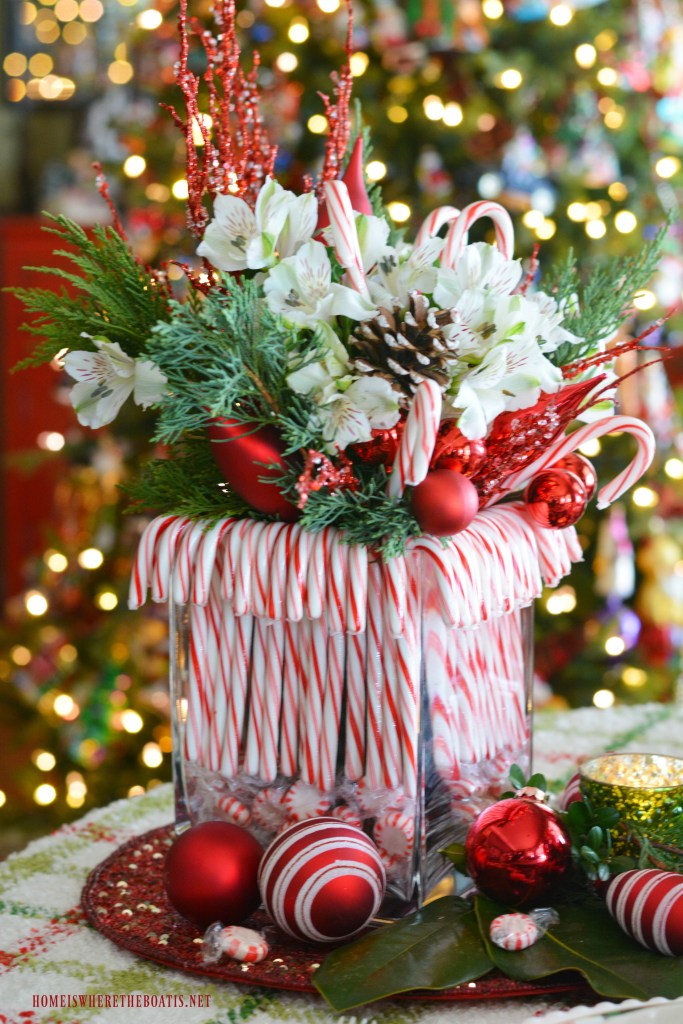 Candy Cane Vases