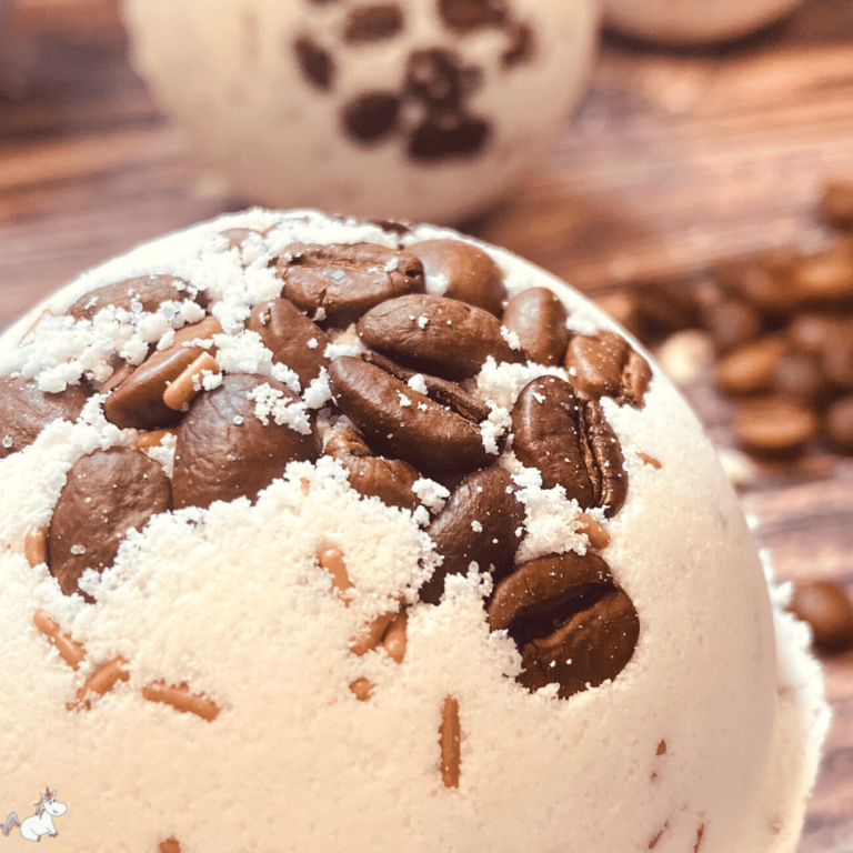 coffee bean bath bomb