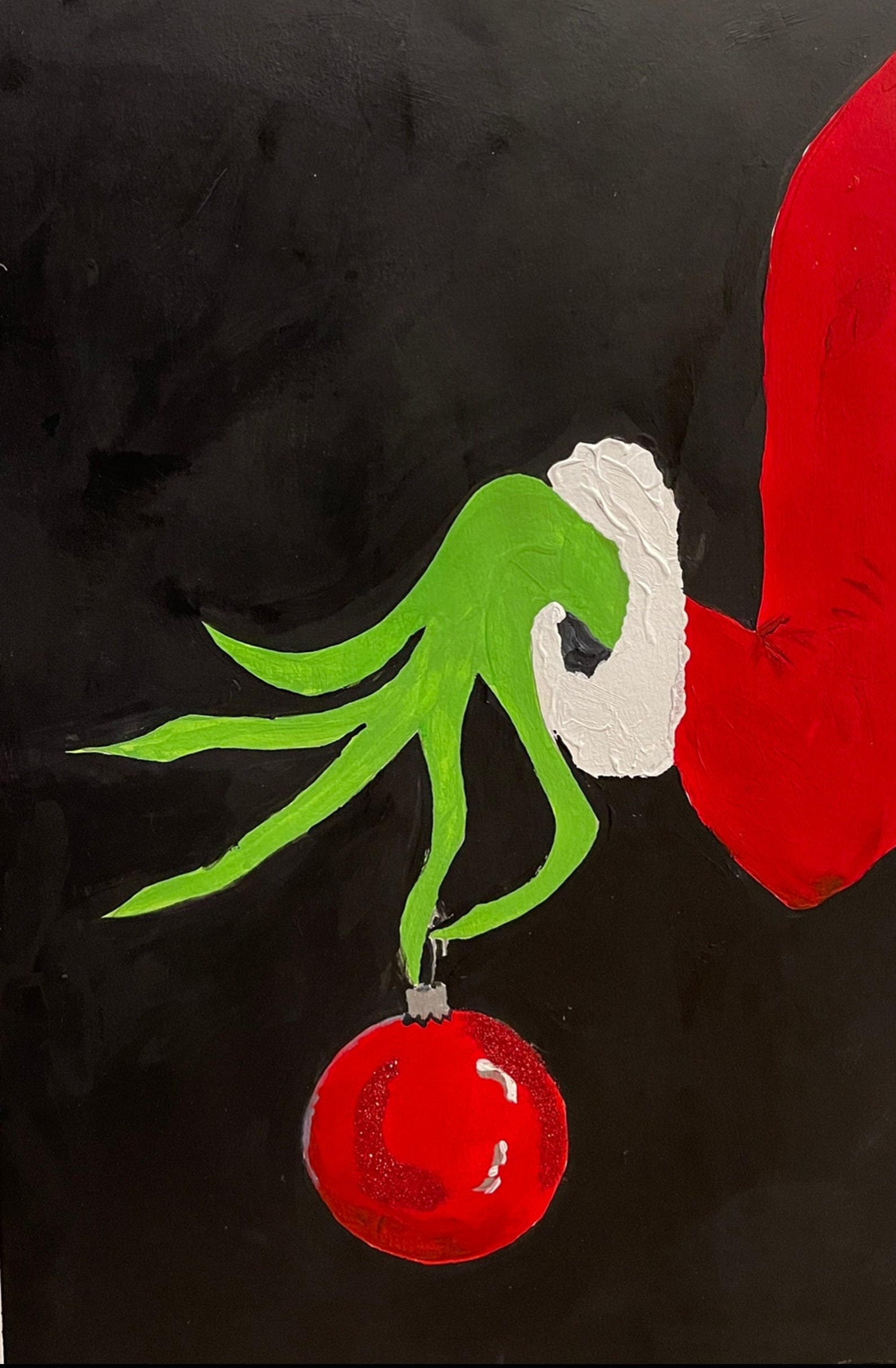 Grinch painting