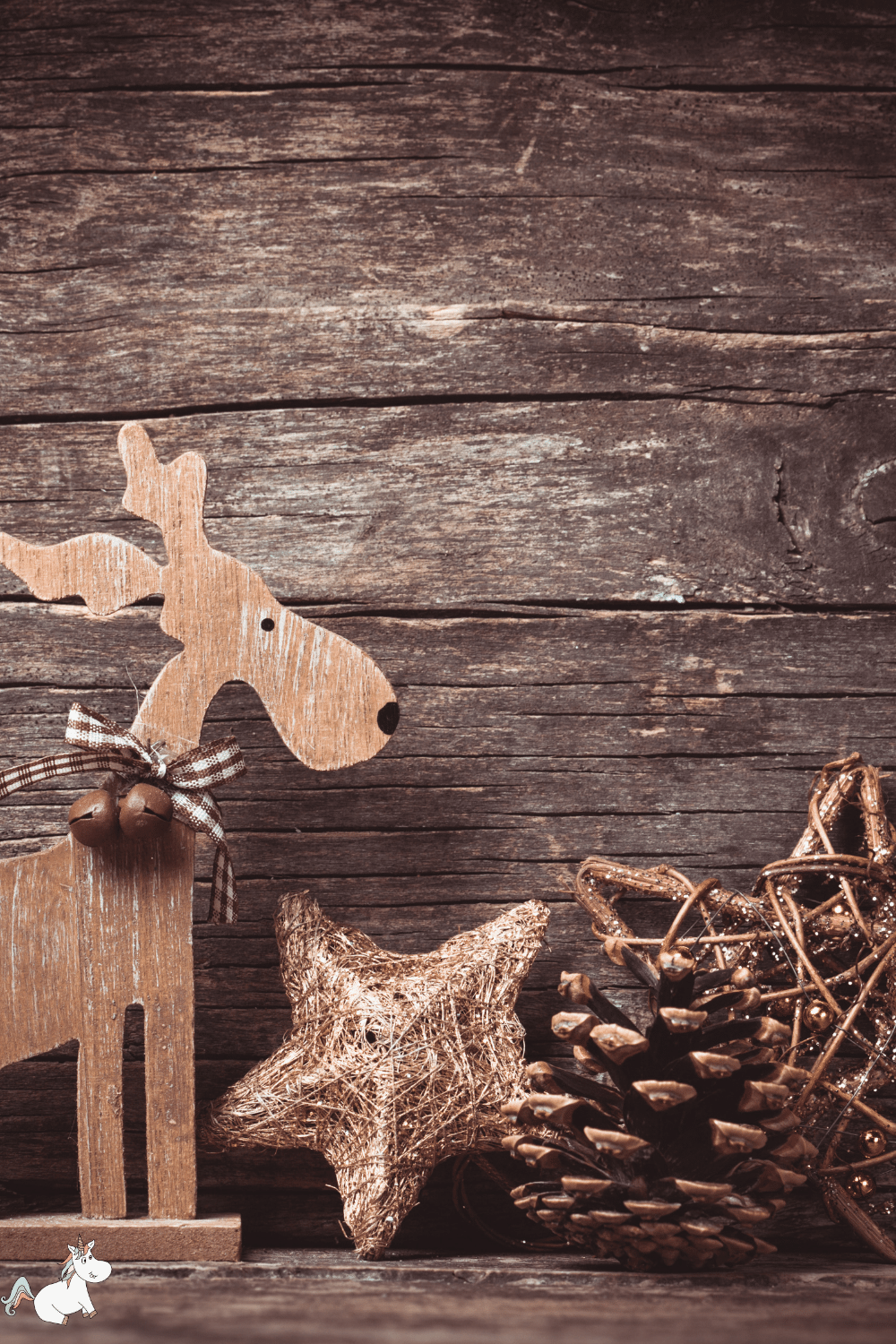 wooden Christmas ornaments