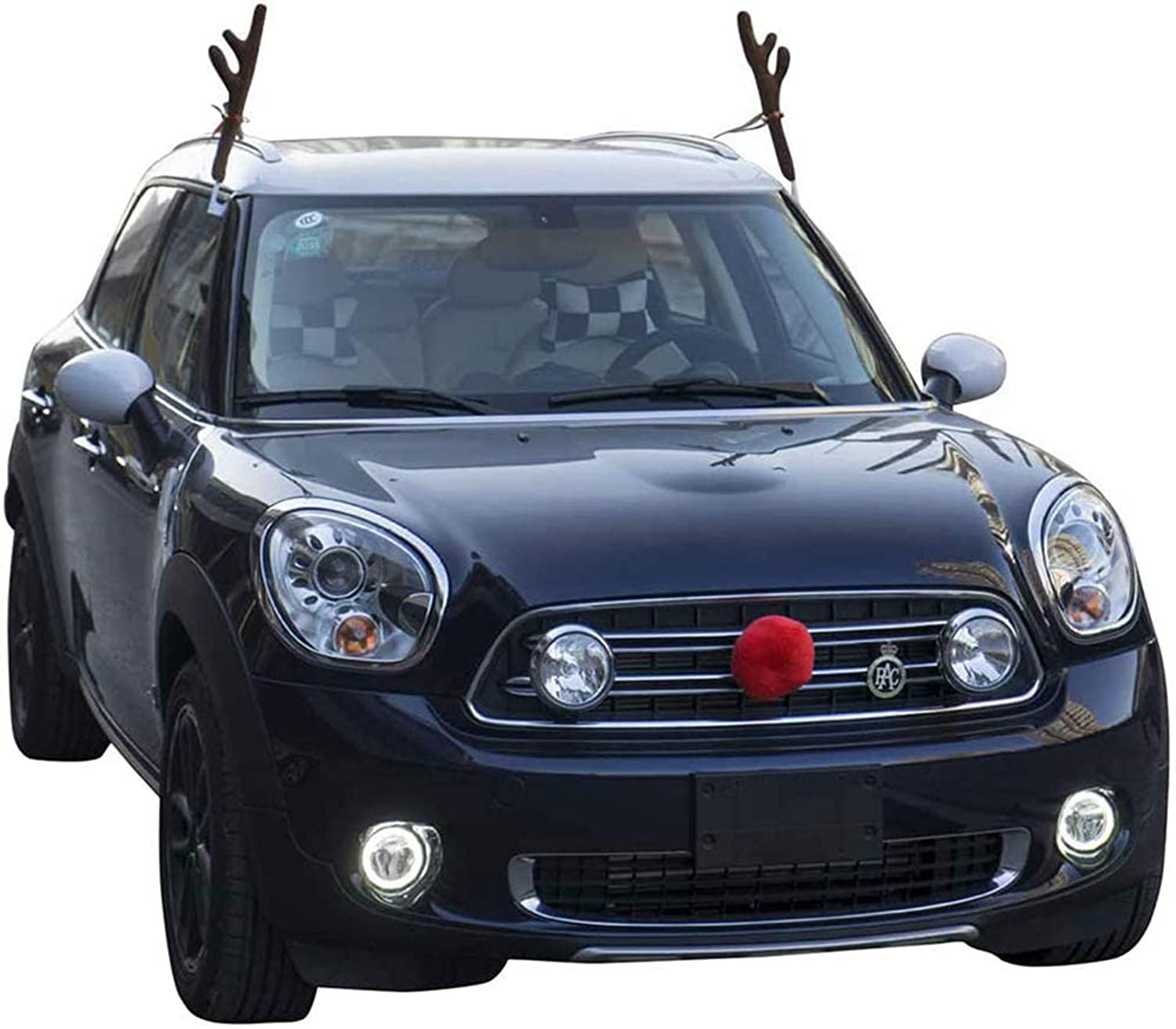 Reindeer antler car decoration