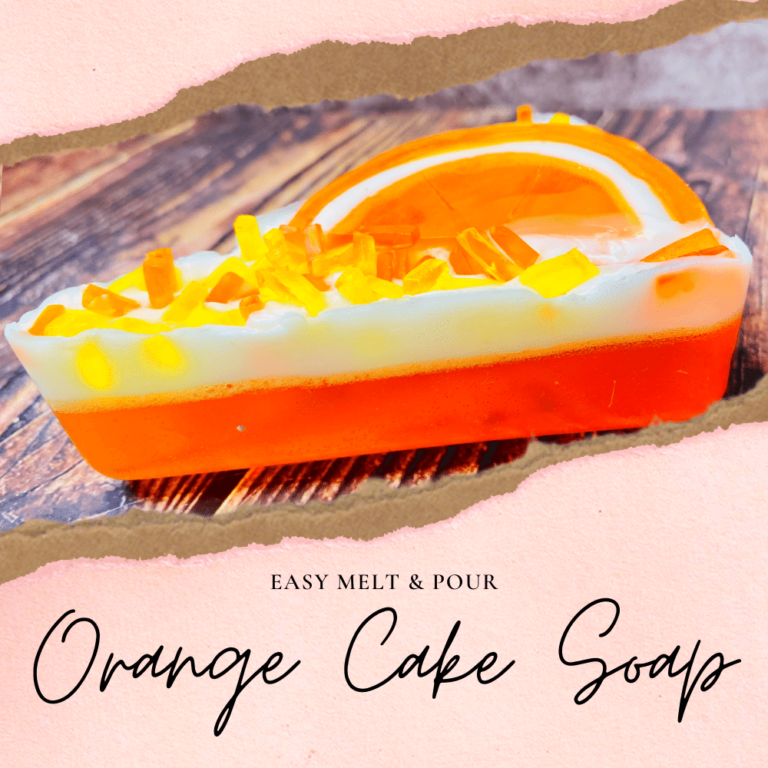 DIY Orange Cake Soap Featured Image