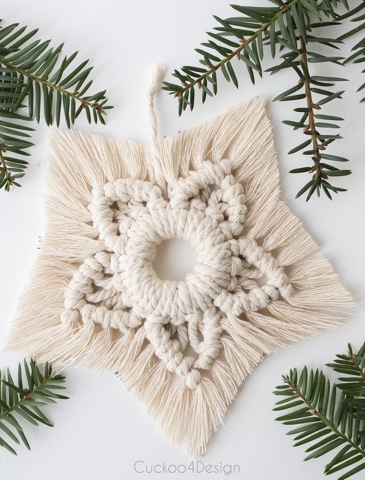 DIY Macrame Ornaments